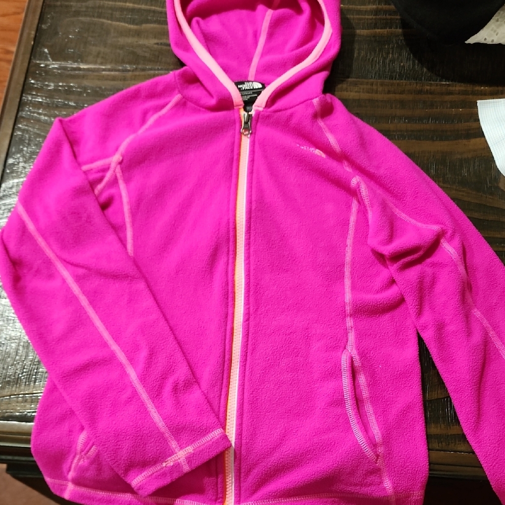 The North Face Bright Pink Kids Hoodie